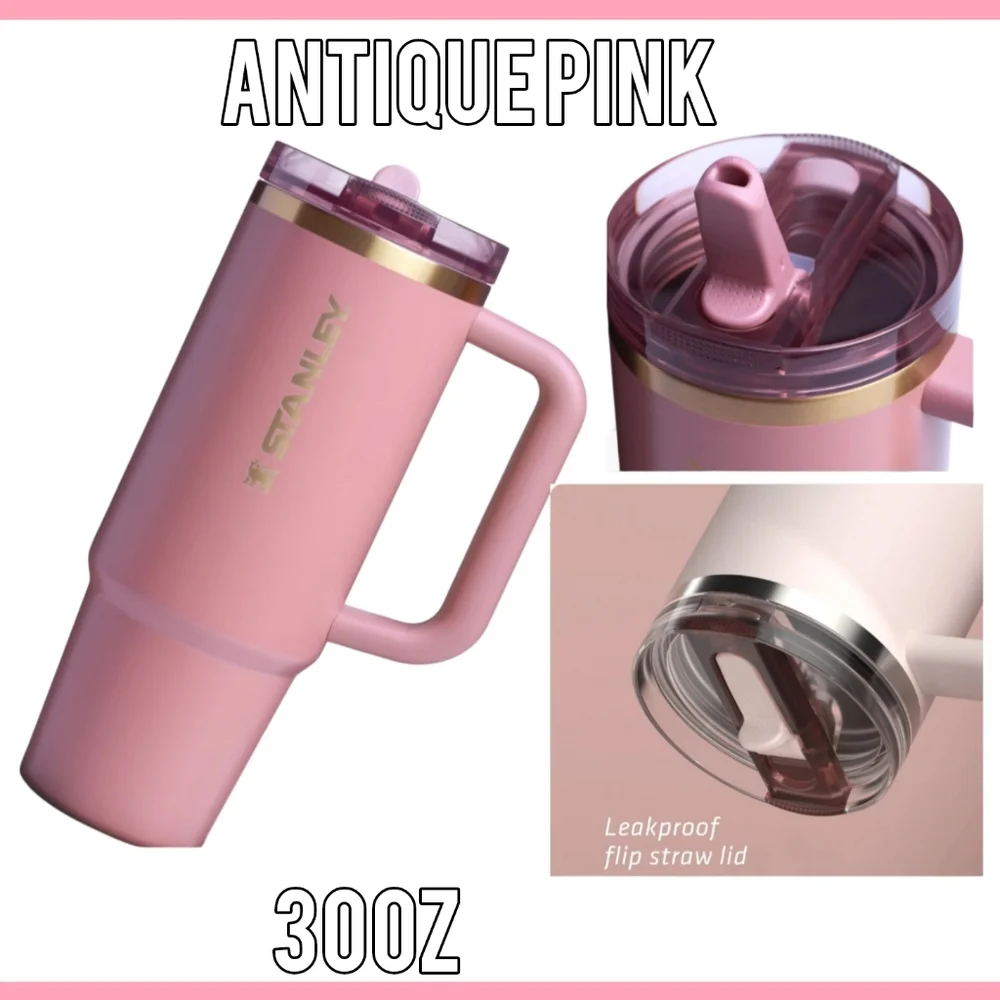 STANLEY Limited EDITION Antique Pink 30 ProTour Tumbler NEW